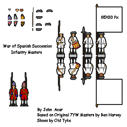 War of Spanish Succession Infantry